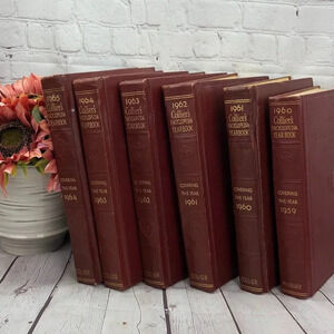 Vintage Collier's encyclopedia Yearbook- Choice of Year